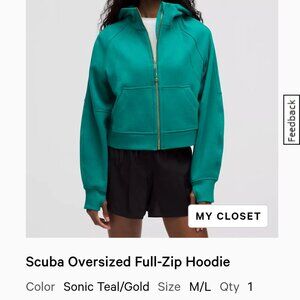 lululemon Scuba Oversized Full-Zip Hoodie